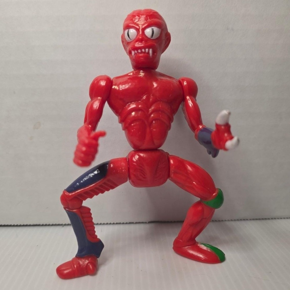 Mattel‎ Modulok Action Figure 5.5in Red Fair 1984 MOTU